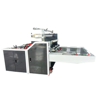 Machine de stratification de film de papier enduit de machine de stratification de carton adhésif thermofusible automatique