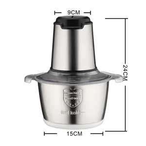 Meat Chopper Machine 300W Stainless Steel Household Baby Cook Meat Food Chopper Electric