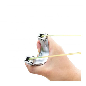 Color plata buena textura hecha en China Slingshot Bipod-Rack Senapan Wolfking <span class=keywords><strong>Trex</strong></span> Slingshot SL V52 para juegos de caza al aire libre - Product Image 5