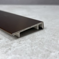 Plinthe en acier inoxydable de luxe pour finition intérieure architecturale moderne