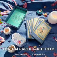 Kartu Permainan Meja Bertema Tarot Interaktif Multiplayer Kreatif Kustom