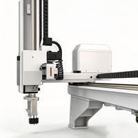Manipulateur cartésien personnalisable à 3 axes, bras robotisé servo, ramasseur de produits automatique pour machine IMM