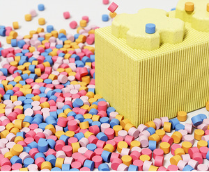 Blocs <span class=keywords><strong>de</strong></span> construction en mousse à grandes particules, multi-spécifications, pour château <span class=keywords><strong>de</strong></span> jeu intérieur, clôture pour <span class=keywords><strong>enfants</strong></span>, jouets en mousse colorés - Product Image 5