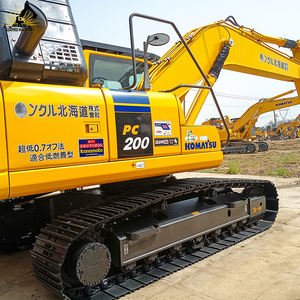 Excavatrice hydraulique Komatsu PC200 d'occasion, avancée et durable, pour diverses applications de construction et de terrassement - Product Image 6