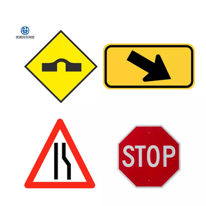 Biển Báo Phản Quang Tùy Chỉnh Sản Xuất Biển Báo An Toàn Giao Thông Biển Báo An Toàn Tiếng Ả Rập - Product Image 2