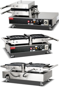 Machine à gaufres à 6 bâtonnets, 1500W, électrique, antiadhésive, en acier inoxydable, pour <span class=keywords><strong>hot</strong></span>-dogs, corn-dogs et gaufres, idéale pour restaurants et snack-bars - Product Image 5