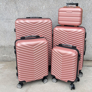 Personnalisé Golden Brigade 20/28 Pouces En Néoprène Poignée Souple Léger Embarquement Valise De Voyage 5-en-1 7/1 Tige De Traction Doublure En Polyester - Product Image 2