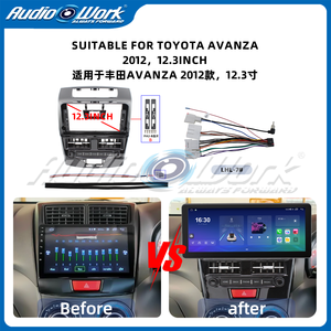 Marco para Reproductor de DVD para Auto, el Más Vendido, para TOYOTA AVANZA 2012, Marco para Radio de Auto de 12.3 Pulgadas - Product Image 2