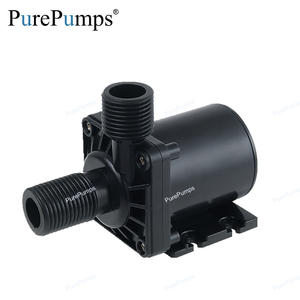 Mini <span class=keywords><strong>pompe</strong></span> à <span class=keywords><strong>eau</strong></span> submersible à haut débit avec connexion filetée, moteur sans balais 20 W CC 12 V - Product Image 1