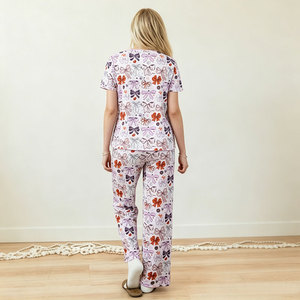 Holiday Pajamas <b>for</b> Women Cotton Bamboo <b>Knit</b> Christmas Sleepwear Set Women's Night Suits pj sets <b>for</b> women Holiday Lounge Set - Product Image 3