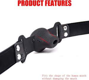 Esclave sexuel Silicone lèvres joint torique <span class=keywords><strong>bouche</strong></span> ouverte Gag fétiche oral Bdsm Bondage contraintes jouet érotique jouet sexuel pour Couples - Product Image 4