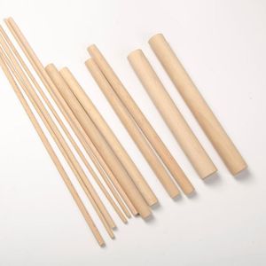 High quality customization Sizes Wooden Dowel Rods Birch Wood Round Stick Straight Smooth for DIY Crafts
