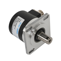 Encodeur Rotatif Incremental Photoélectrique Haute Précision F5815C-1024BM-L5 Protection IP65 Flange Arbre Solide 5V Phase A/B-Z