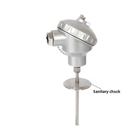 Wzpk-231/431 capteur RTD blindé thermocouple capteur de température filetage/sonde de type mandrin sanitaire
