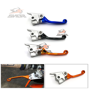 SNOR - Palanca de <span class=keywords><strong>Freno</strong></span> Plegable de Alta Calidad para Motocicletas, Palanca de <span class=keywords><strong>Freno</strong></span> Delantera de Aleación de Aluminio para <span class=keywords><strong>KTM</strong></span> - Product Image 2