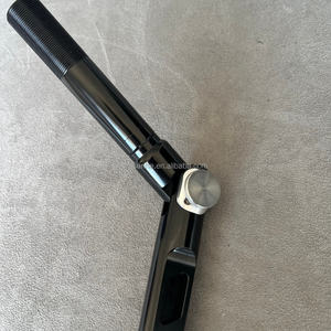 Canne à pêche SEEHOO de haute qualité, réglable, droite et courbée, 47 cm, avec poignée en métal, pour la pêche à la traîne en haute mer. - Product Image 4