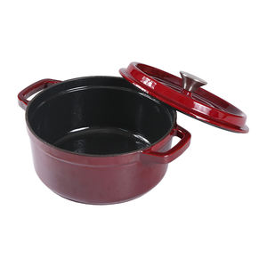 <span class=keywords><strong>Cocotte</strong></span> <span class=keywords><strong>en</strong></span> <span class=keywords><strong>Fonte</strong></span> <span class=keywords><strong>Émaillée</strong></span> Ronde, Plusieurs Tailles Disponibles, Faitout Hollandais, Couleur Personnalisée - Product Image 5