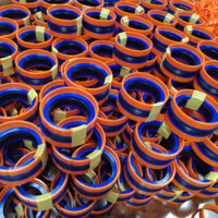 Sellos Hidráulicos Combinados Resistentes a Altas Temperaturas, Sellos Compactos para Pistones Hidráulicos DAS KDAS, Sello de Aceite
