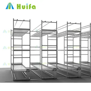 Professional Microgreen Planting Trays Plastic Pvc Indoor Hydroponic System Ebb And Flow Grow Racks