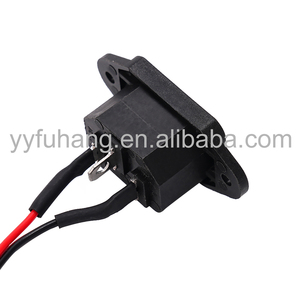 Tùy chỉnh Alligator Clip cáp điện với AC ổ cắm kết nối cho đèn dây điện & dây mở rộng - Product Image 4