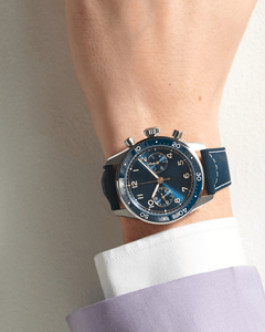 Men Chronograph Automatic Mechanical Watch Rotating Bezel Canvas Strap 3 Sub Dials Luminous Hands Water Resistant Longinesing - Product Image 3