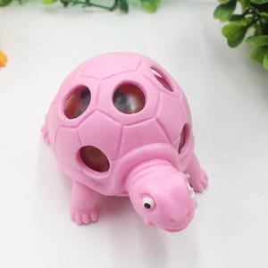 Yaratıcı dekompresyon kaplumbağa havalandırma topu komik topu sıkma tüm kişi simülasyon dinozor havalandırma üzüm topu squishy oyuncaklar - Product Image 4