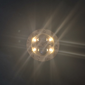 LED Flashing 5cm 4.5cm Diameter Coaster Sticker Light Cup Bottle School <strong>Ramadan</strong> New Year Graduation Party <strong>Decorations</strong> Wholesale - Product Image 2
