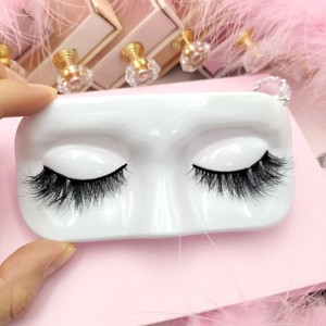 Private label new style lashes 3d mink 20mm ciglia con scatola gratuita strisce di estensione delle ciglia all'ingrosso ciglia finte 3d - Product Image 2