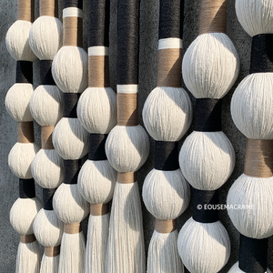 Tapiz de Macramé de Algodón Estilo Boho para Decoración del Hogar, Venta al por Mayor, Estilo Art <span class=keywords><strong>Deco</strong></span> para Hotel, Guardería, Tapiz de Pared - Product Image 3