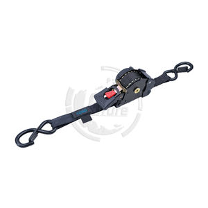 FT11-Z252 헤비 듀티 25mm 750KG 자동 개폐식 래칫 타이 다운 스트랩 10FT/15FT 폴리에스터 벨트 소재 라쳇 타이 타입 - Product Image 1