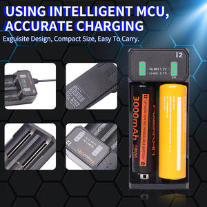 デュアルスロットUSB-C急速充電LEDディスプレイバッテリー充電器<span class=keywords><strong>1.2V</strong></span>カメラ用電源DCポートテーブル4バッテリー充電器US AA - Product Image 5