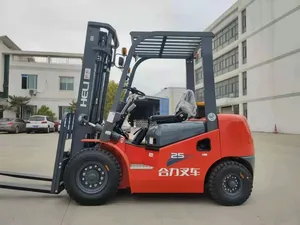 Chariot élévateur contrepoids diesel HELI CPCD25 pour l'empilage et la manutention de marchandises en usine, entrepôt, cour et extérieur - Product Image 6