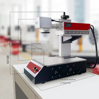 Machine de marquage laser UV 3W 5W, graveur laser de bureau pour plastique, verre, silicone