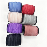 Ruban élastique pliable de 25 mm pour la fabrication de nœuds pour cheveux et accessoires faits main, vente en gros, 100 yards/lot