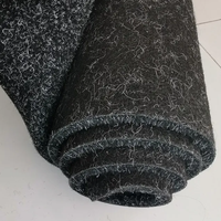 Moderne 8mm D'épaisseur Gris Noir Aiguille Perforé Polyester Marine Tapis Or Minage Panoramique Bateau Couchette Latex Machine pour Pique-Nique