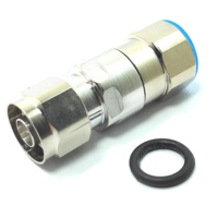 Usine N prise mâle 1/2 chargeur 1-2 câble LDF4-50A collier de serrage vis montage N laiton rf connecteur coaxial