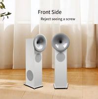 Système de haut-parleurs de fête portables Gold3 Dual 8 pouces - Haut-parleur PA Bluetooth HiFi 60W avec lumières LED RGB