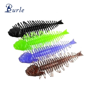 Hot Bán 6Cm/2G Mềm Worms Bait Nhân Tạo Bass Mặn Và Cá Mềm Mồi Câu Cá Mồi - Product Image 1