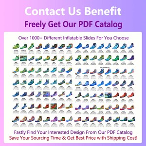 Tobogán acuático inflable para fiestas en el patio trasero, juegos acuáticos de verano para niños, equipo de alquiler comercial. - Product Image 6