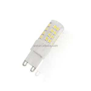 220V G4 G9 E14 Ceramics LED Corn Bulbs 3W 5W Capsule Crystal Lights Lamp 2700K Warm White 6500K Cool White