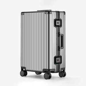 20 इंच के नए स्पिनर केबिन सूटकेस फुल एल्यूमीनियम मैग्नीशियम मिश्र धातु टेलीस्कोपिक हैंडल टसा पासवर्ड लॉक यूनिसेक्स - Product Image 5