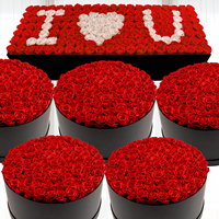 Bunga Micang Bunga Awet Buket Bunga Abadi untuk Hari Valentine Dekorasi Pernikahan Aksen Rumah Hadiah Mewah