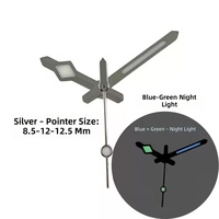 Nuovo Arrivo Cassa Orologio 28.5mm in Acciaio Inossidabile Leggera Impermeabile con Quadrante Opaco Verde Luminoso Parti Mod Meccaniche
