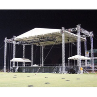 Système de support de scène pour écran LED, éclairage de scène, support DJ, treillis en aluminium, facile à installer
