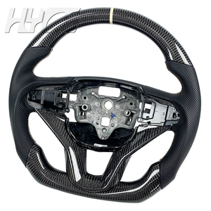 Volante Deportivo Personalizado de Fibra de Carbono y Cuero para el Interior del Automóvil, Apto para <span class=keywords><strong>Cadillac</strong></span> XT6 XT5 CT6 <span class=keywords><strong>Escalade</strong></span> - Product Image 2