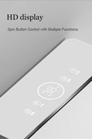 Bidet électrique intelligent européen à fixation murale avec siphon en P, télécommande, siège chauffant et réservoir d'eau dissimulé pour salle de bain