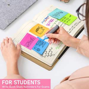 Özel baskılı kendinden yapışkanlı yapışkan notlar 3x3 kendinden yapışkanlı pedleri günlük kullanım için fabrikadan promosyon ev ofis dizüstü - Product Image 5