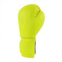 Gants de boxe MMA en cuir véritable de haute qualité avec logo de marque personnalisé, lacés, antibactériens, imperméables, antidérapants, vente en gros