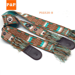 Nuevas correas únicas de estilo indio, cinturones de hombro de guitarra eléctrica tejidos de algodón, correa de guitarra popular a la venta - Product Image 5