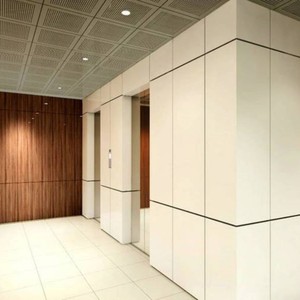 Panneau mural modulaire écologique à structure en acier pour l'extérieur et l'intérieur Panneaux de cloison de bureau démontables ignifuges - Product Image 1